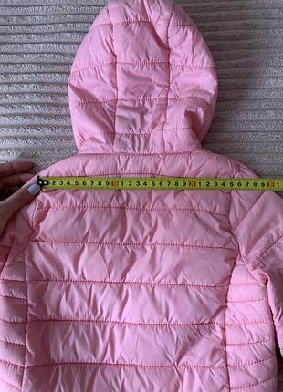 Куртка дитяча primark рожева 110 5