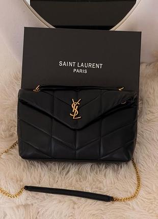Шкіряна сумка через плече ysl брендова класична сумка ів сен лоран для жінки ділова жіноча сумка yves saint laurent