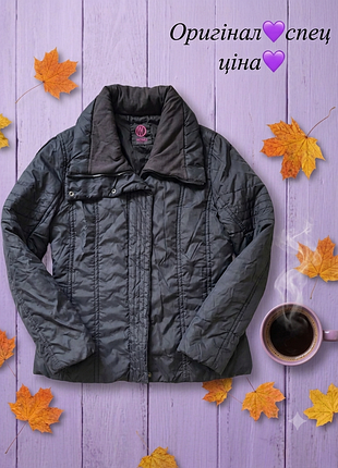 Оригинальная куртка mango waterproof l xl - черная стеганая осенняя куртка манго, водоотталкивающая ветровка в идеальном состоянии