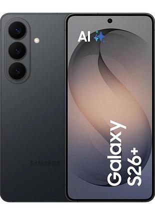 Смартфон samsung galaxy s26+ 5g (s947) 6.7' 12/512гб, 2sim, 4900ма•год, чорний