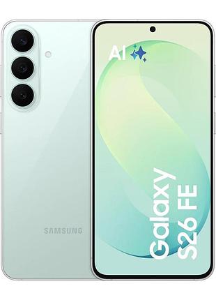 Смартфон samsung galaxy s26 fe 5g (s741) 6.7' 8/512гб, 2sim, 4900ма•ч, зеленый светлый