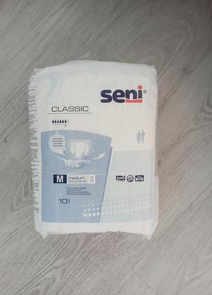 Підгузки для дорослих seni classic розмір m