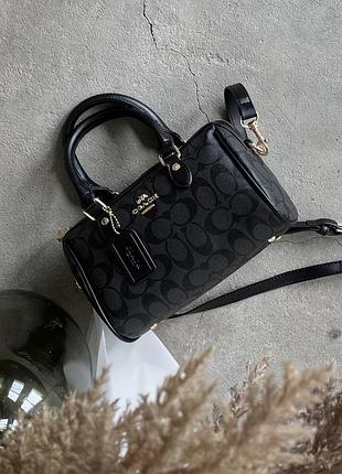 Брендовая сумка кросс боди coach для девушки кожаная сумка через плечо для женщины городская женская сумочка коуч