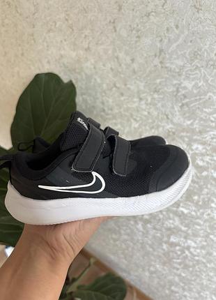 Кросівки nike чорні легкі 27розмір