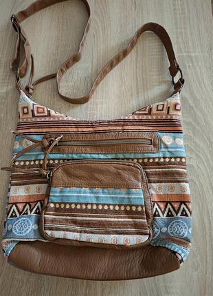 Текстильна сумочка 👜 в етностичному стилі