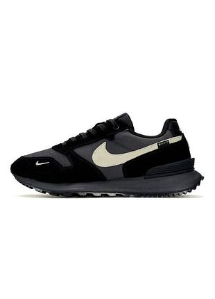 Чоловічі кросівки nike phoenix waffle gtx black grey beige