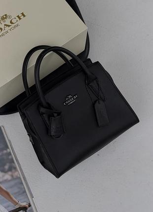 Классическая женская сумочка коуч брендовая сумка деловая coach для девушки кожаная сумка через плечо для женщины