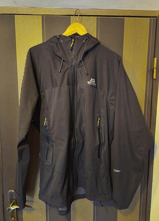 Куртка дощовик чоловіча mountain equipment сіра l-xl