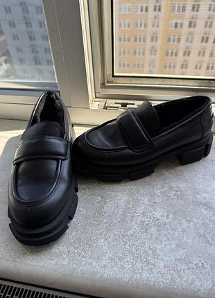 Зимові лофери preppy 39 2