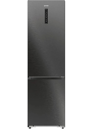 Холодильник с ниж. мороз. камерой gorenje, 203х66х60см, 2 двери, 257(121)л, а+, total nf, зона св-ти, инвертор, зов. дисп,
