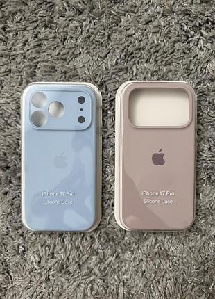 Чохол apple silicone case для iphone 17 pro