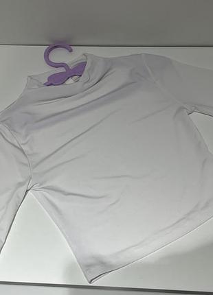 Футболка жіноча h&m біла з тонкої тканини