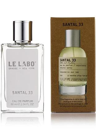 Парфюм унисекс le labo santal 33 тестер 60 мл