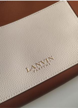Косметичка lanvin 🍁кожаный осень коллекция 2026🌈женская косметичка органайзер несесер