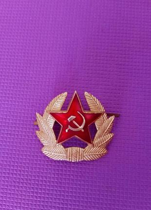 Кокарда ссср алюмінієва