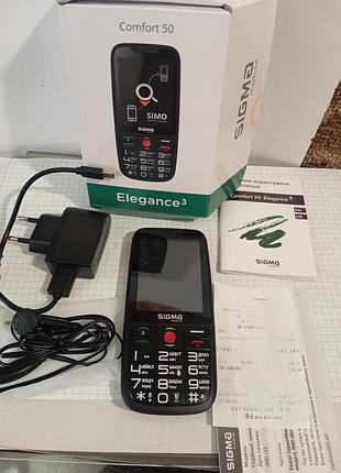 Моб.тел. sigma mobile comfort 50 elegance3 simo assistant black