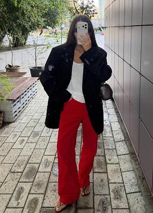 Трендовые яркие красные прямые джинсы zara
☝️☝️☝️☝️☝️☝️☝️☝️☝️☝️