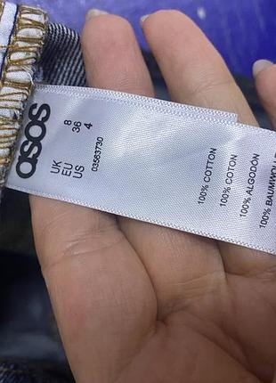 Спідниця джинсова asos 8/36 5