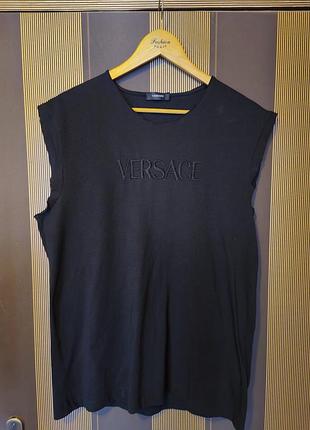 Майка чоловіча versace чорна xl