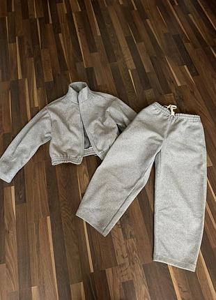 Спортивний костюм жіночий zara сірий