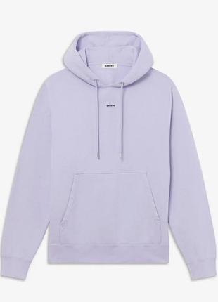 Чоловіче худі sandro shpsw00458_mauve бузкове бавовняне