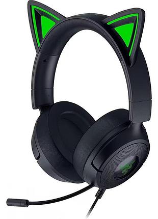 Гарнитура razer kraken kitty v3 x, mini-jack, 1.3м, черный