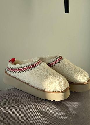 Женские слипперс ugg tazz braid slipper white х угг таз 36