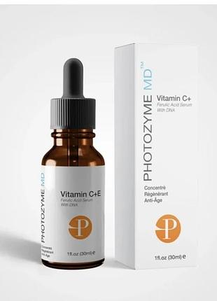 Сироватка з вітамінами с та е photozyme md vitamin c+e ferulic acid serum 30ml