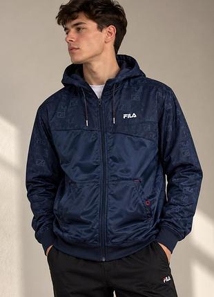Vintage fila куртка-вітровка l чоловіча, retro, оригінал, вінтаж, vintage, retro, спортивна кофта, y2k
