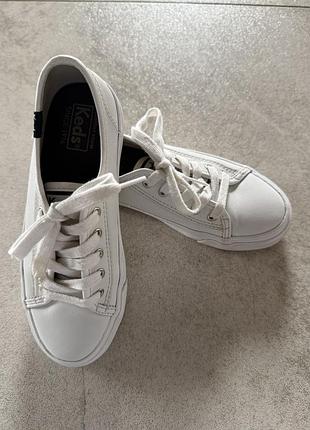 Кеди для дівчаток keds білі, розмір 32.5, довжина устілки 19.5 см
