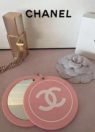 Дзеркало з лімітованої подарункової колекції chanel beauté🩷