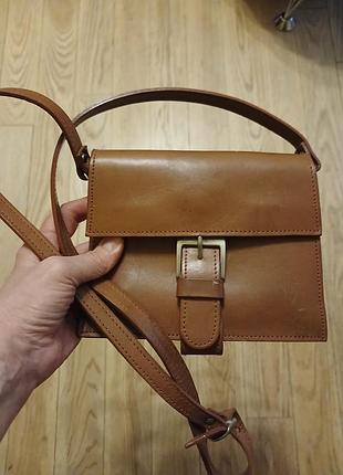 Шкіряна сумочка через плече kurt geiger (made in italy) / кросбоді
​ціна: 650 грн