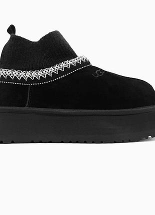 Уггі ugg tasman platform sock black / smb+ 🔗