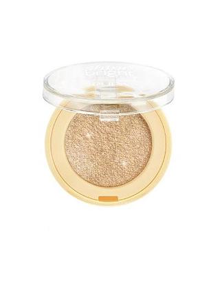 Тіні для повік pupa shine bright eyeshadow 001-golden hour 1.6 г