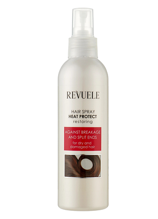 Спрей для волосся revuele hair spray heat protect restoring для сухого та пошкодженого волосся