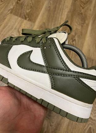 Кроссовки nike dunk medium olive dd1503-120 4
