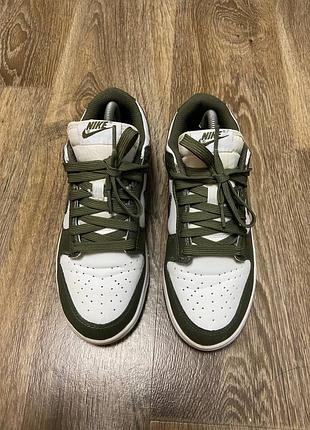 Кроссовки nike dunk medium olive dd1503-120 3
