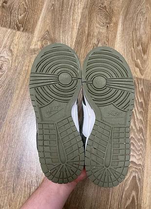 Кроссовки nike dunk medium olive dd1503-120 8