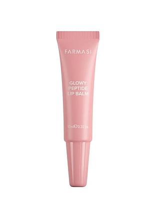 Пептидний бальзам для губ farmasi frosted pink, 10 мл