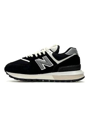 😍 жіночі кросівки new balance 574 legacy black white