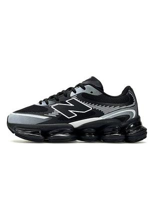 😍 жіночі кросівки new balance abzorb 2000 black grey