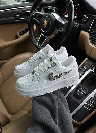 Кросівки жіночі та чоловічі найк nike force molten metal silver