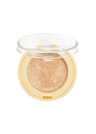 Тіні для повік pupa shine bright eyeshadow 002- pure gold 1.6 г