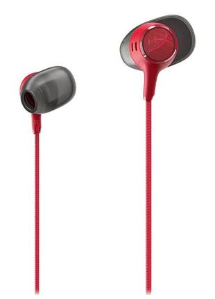 Гарнітура ігрова hyperx cloud earbuds iii s, usb-c, червоний