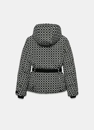 Пуховик water resistant windproof recco® technology ski collection, гірськолижна куртка zara, 8073/044/098 6