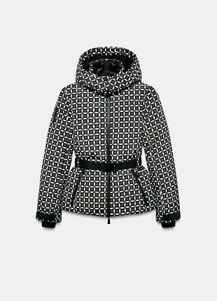 Пуховик water resistant windproof recco® technology ski collection, гірськолижна куртка zara, 8073/044/098 5