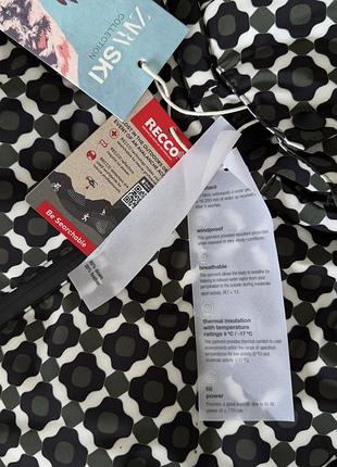 Пуховик water resistant windproof recco® technology ski collection, гірськолижна куртка zara, 8073/044/098 9