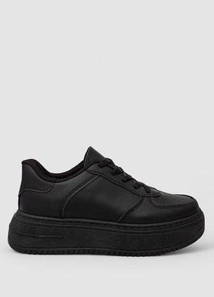 Кеди жіночі чорний regular top shop ua_