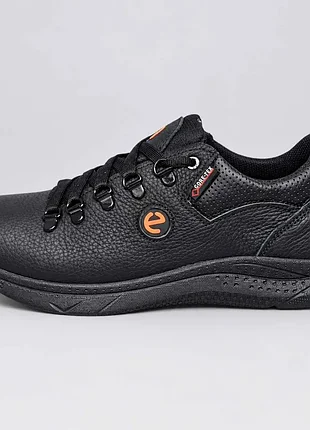 Мужские кожаные кроссовки ecco
