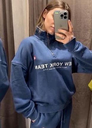 Классный вываренный синий свитшот на флисе с принтом zara
⚡⚡⚡⚡⚡⚡⚡⚡⚡⚡⚡